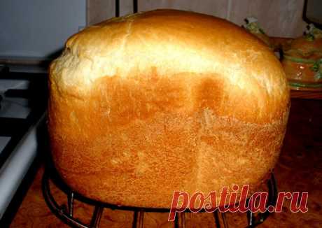 Вкусный белый хлеб в хлебопечке — Домашние заботы