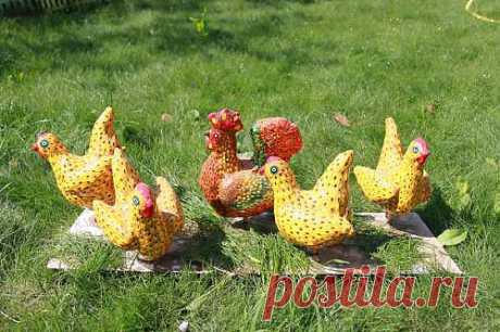Тильдо курочки и петушок от yolju - ideidetsploshad.info