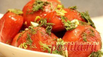 Быстрая засолка помидоров