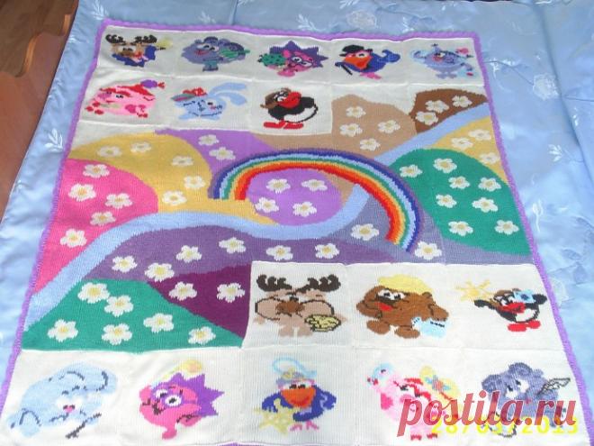 Вязаные пледы