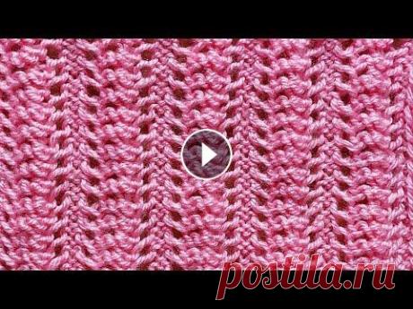 &quot;Ажурные дорожки&quot;. Легко, быстро и красиво вяжем летний топ, маечку, тунику. Красивый ажурный узор спицами для женских и детских летних изделий....