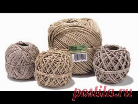 Tutorial: Tovaglietta con Spago -Riciclo creativo