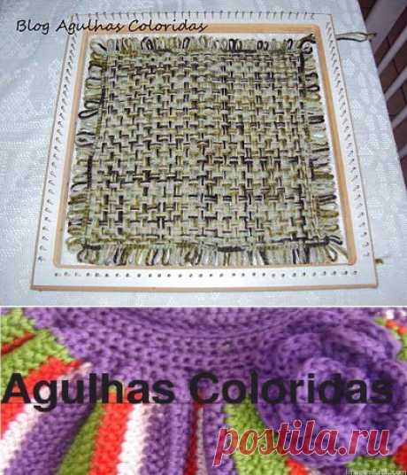 Agulhas Coloridas Croche e Trico: TEAR - Quadros para manta ou colcha