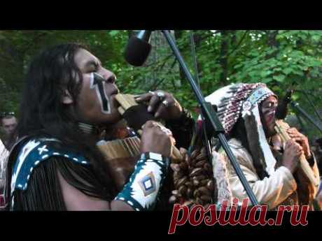 Индейцы в Тойла 2013. Сhoctaw spirit