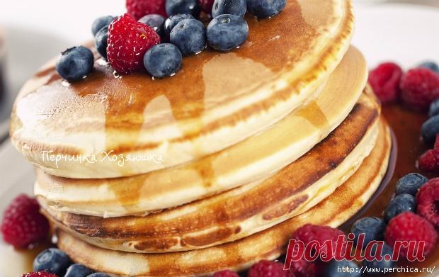 Панкейки - основные рецепты и секреты приготовления пышных блинов