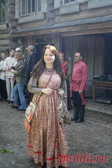 Народный костюм. Круговой сарафан. Крой и пошив.