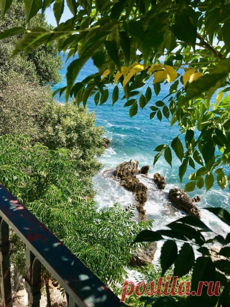 Остров Корфу в Греции