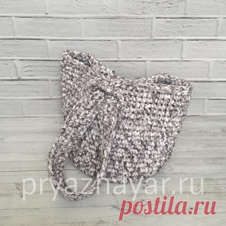 Как связать сумку-петлю