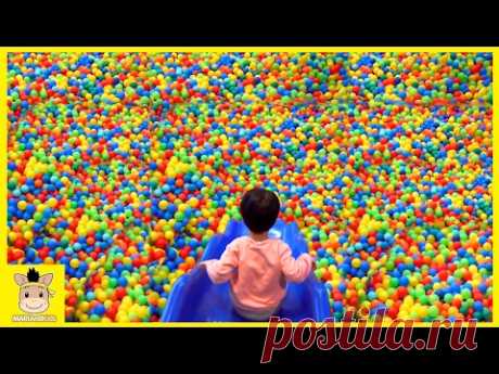 весело крытая спортивная площадка для детей и играть слайд семьи | MariAndKids Toys