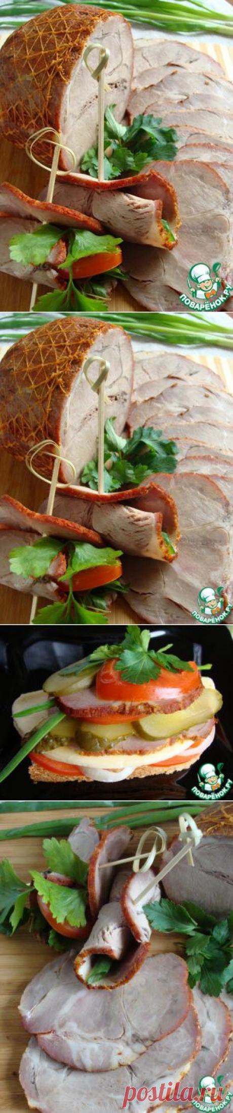 Мясной орех для бутербродов - кулинарный рецепт