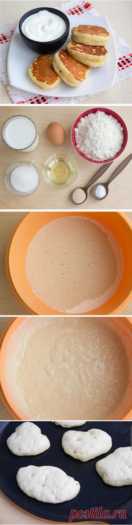 Самые вкусные рецепты: Пышные оладьи.