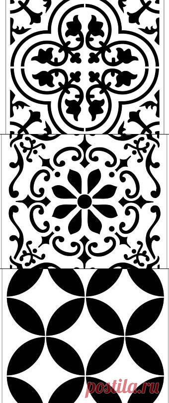 TILE28 Reusable Laser-Cut Floor Step or Wall Tile Stencil | Etsy