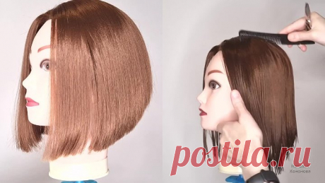 Стрижка для Тонких Волос. Боб с градуировкой