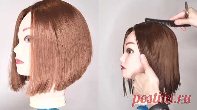 Стрижка для Тонких Волос. Боб с градуировкой