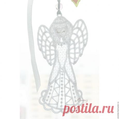 Купить Ангел на счастье воздушный подвеска для мобиля игрушка детская - ангел с крыльями, ангелочек на счастье