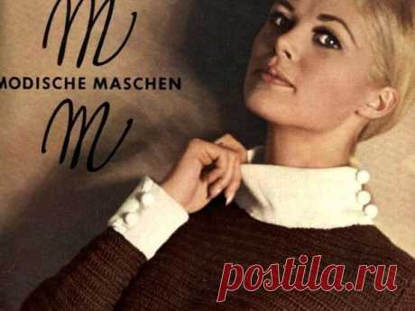 "Modische Maschen" (Вязание), № 2/1968. Фото моделей | Журнал Ярмарки Мастеров