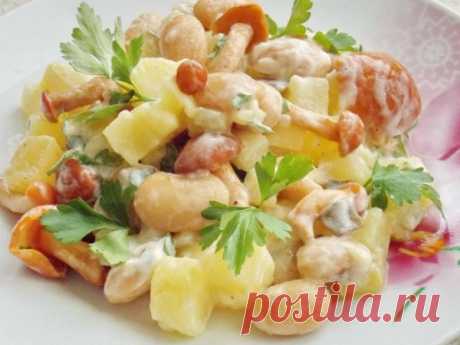 Салаты с маринованными опятами - Перчинка хозяюшка