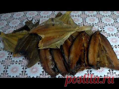 Вяленная камбала и селёдка, Ароматная с перцем, очень вкусная.