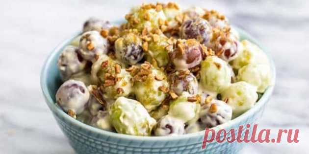 12 фруктовых и ягодных салатов, которые вкуснее тортиков