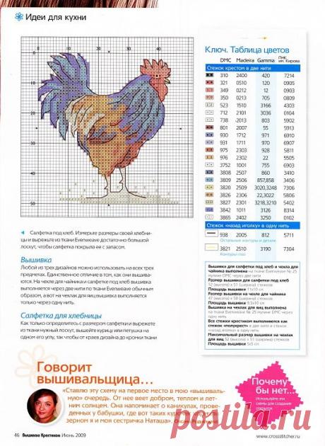 (637) Chicken | chicken cross stitch
