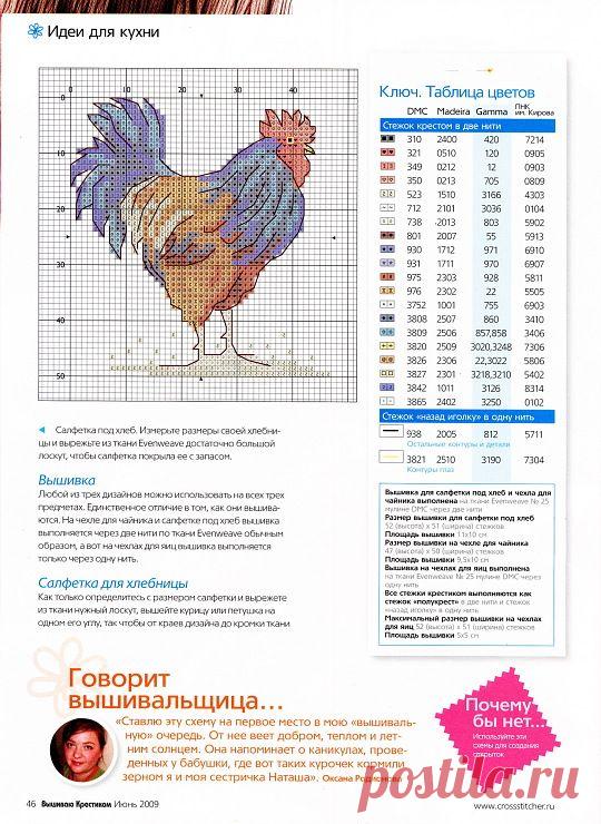 (637) Chicken | chicken cross stitch