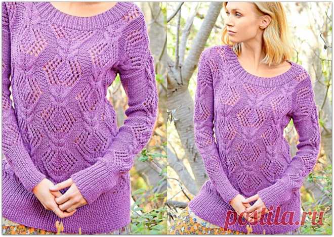 12 нескучных ажурных моделей спицами | Вязание с Paradosik_Handmade | Дзен