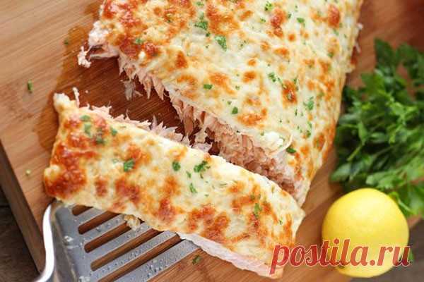 Лосось, запеченный с сыром — Женская страничка