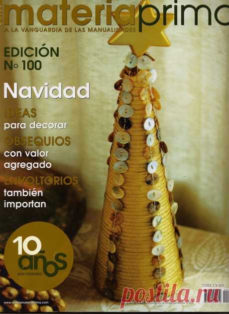 Materia Prima Navidad №100 - 2010 - Забавные поделочки - Журналы по рукоделию - Страна рукоделия