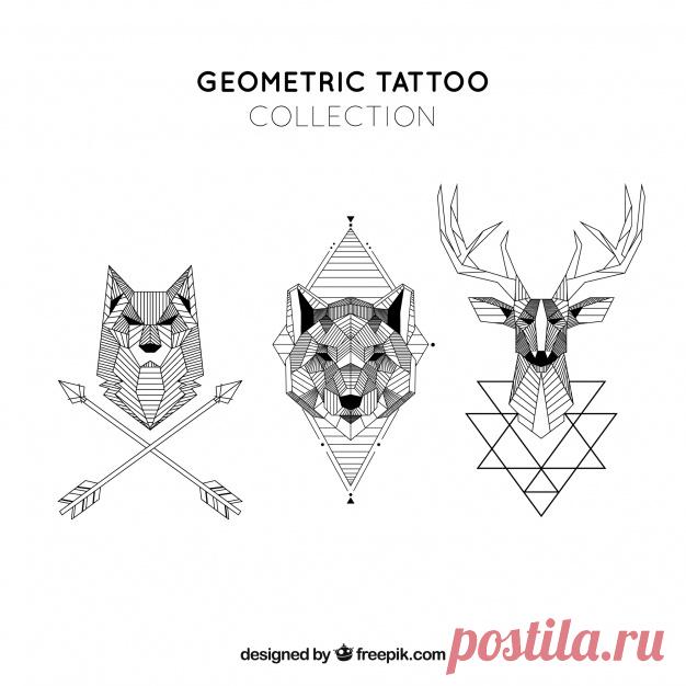 Коллекция татуировки геометрических животных Более миллиона свободных векторов, PSD, фотографии и бесплатные иконки. Эксклюзивные халявы и все графические ресурсы, которые необходимые для ваших проектов