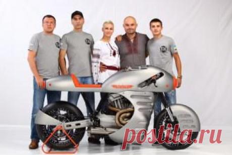 \Футуристический кастом Sturmvogel от харьковской ICM Iron Custom Motorcycles - свежие новости Украины и мира