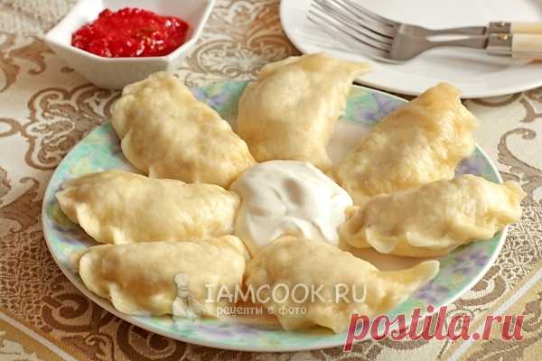 Вареники на кефире на пару