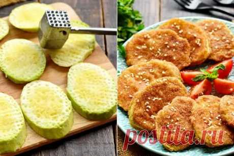 Отбивные из КАБАЧКОВ.