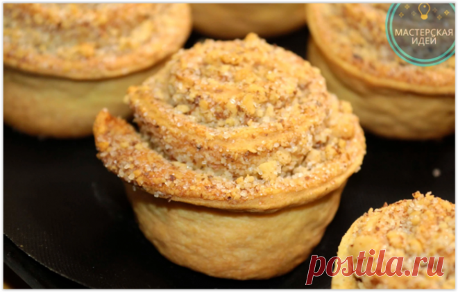 Мама научила, как просто и быстро приготовить вкусное печенье к чаю - теперь оно самое любимое!