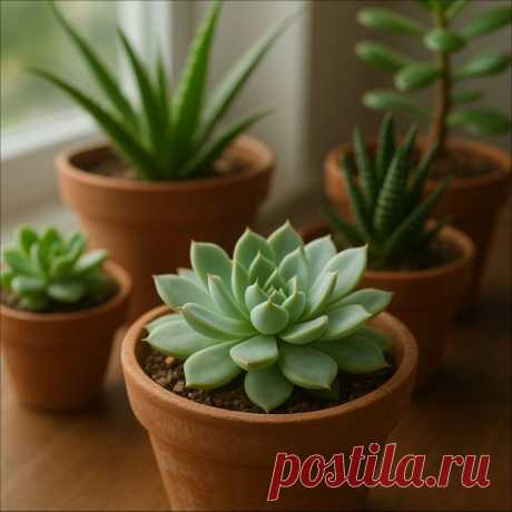 Сукуленты дома: простые правила ухода, чтобы растения радовали и росли
Мне недавно написали с вопросом, который заинтересует многих любителей растений: «Хочу завести сукуленты, но не знаю, как за ними ухаживать в домашних условиях. Сколько их поливать, как выбрать горшок, нужен ли свет?» Сразу скажу — сукуленты кажутся простыми, но у них тоже есть свои секреты. И если знать их, эти маленькие зелёные чудеса будут радовать вас долгие годы.
Первое, что нужно понять — сукулен...
