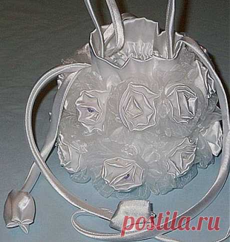 Мастер-класс ридикюль с розами..