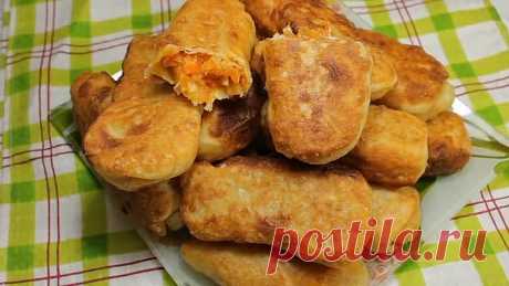 Самые Вкусные Пирожки с Капустой!  Рецепт очень простой и аппетитный!
