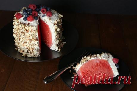 How to Make a Watermelon Cake
