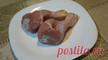 Двух куриных голеней хватит, чтобы наесться до отвала. Готовлю сытный бюджетный ужин.