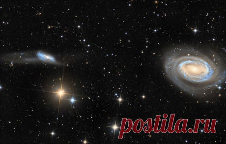 Арп 159 и NGC 4725 / Astro Analytics