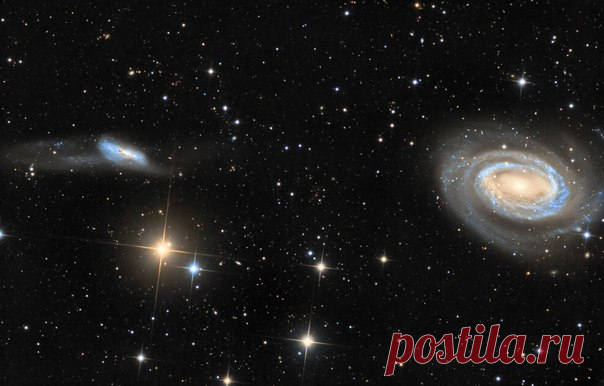 Арп 159 и NGC 4725 / Astro Analytics