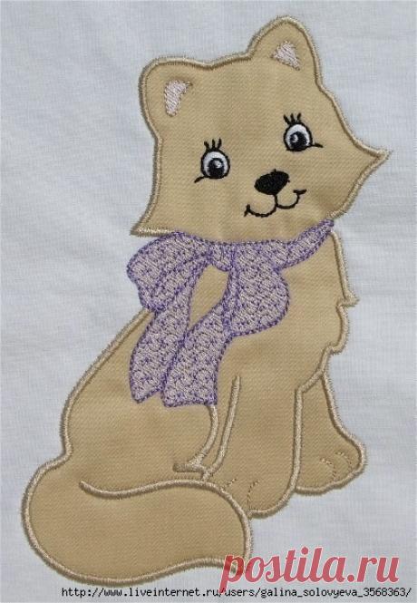 Силуэты кошек (аппликация)