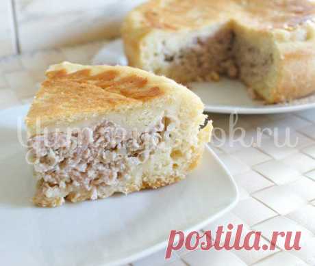 Пирог с мясом в мультиварке - пошаговый рецепт с фото
