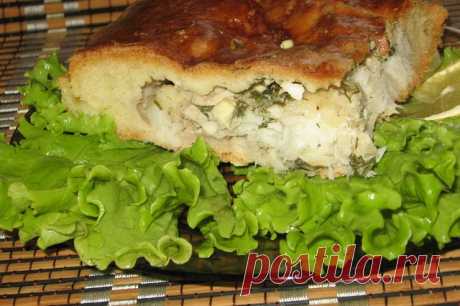 Пирог с рыбой — просто и невероятно вкусно!