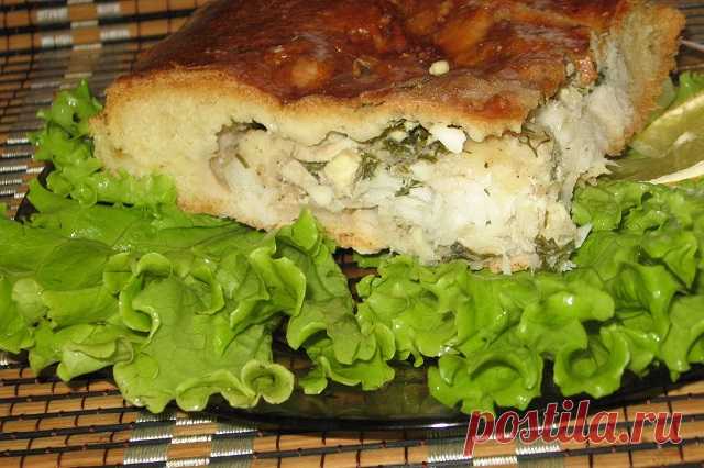 Пирог с рыбой — просто и невероятно вкусно!