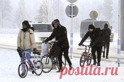 Мигранты на детских велосипедах запросили убежище в Финляндии. Запросившие убежище в Финляндии нелегальные прибыли в страну на велосипедах, многие из которых были детские. Об этом сообщил командир финского пограничного поста «Вартиус» Йоуко Киннунен. По его словам, мигранты по прибытии бросают велосипеды «либо в кучу на границе, либо на финской стороне».