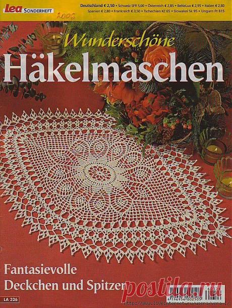 Lea Sonderheft - LA 326 Wunderschone Hakelmaschen.