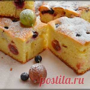 Пирог с крыжовником (Ciasto z agrestem) рецепт – выпечка и десерты