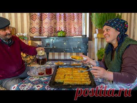 Готовим Традиционную Турецкую Пахлаву с Грецкими Орехами