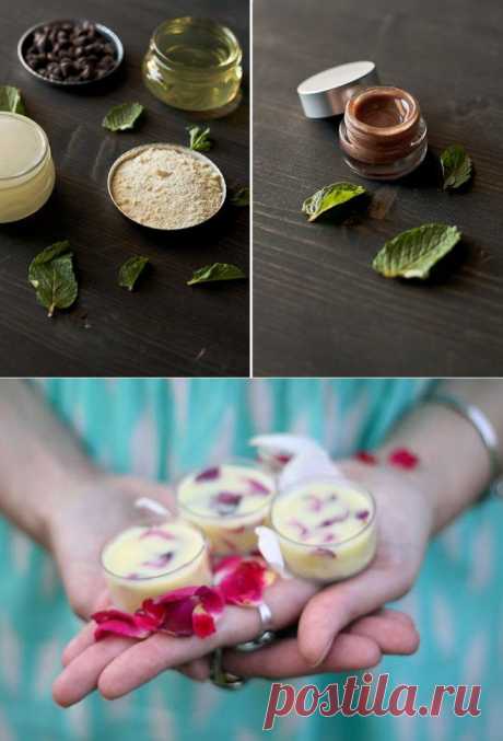 Ароматные бальзамы для губ дома / Все для женщины