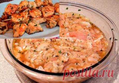 Маринад для куриного шашлыка |